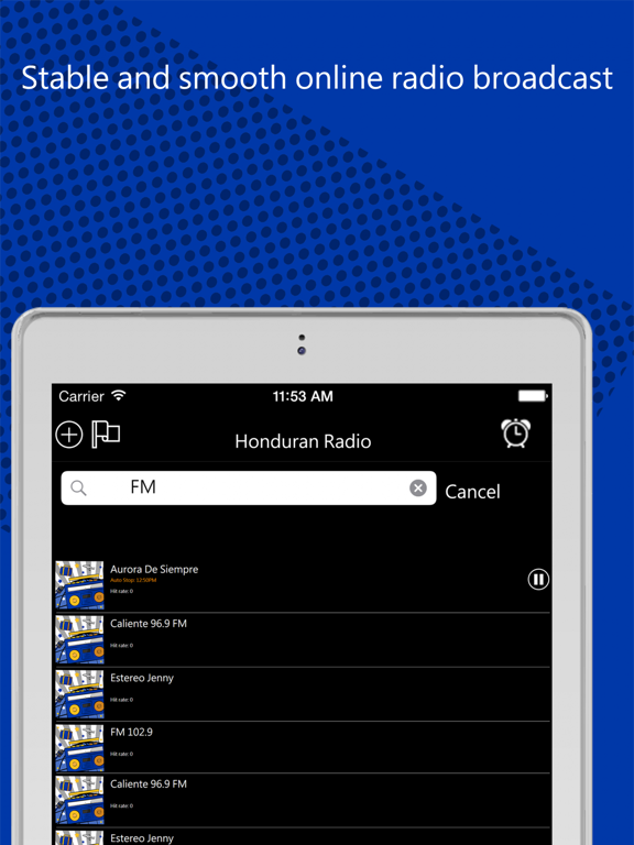 Online Radio World iPad screenshot 3 - Entertainment app