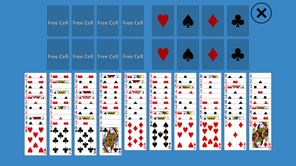 Solitaire FreeCell Two Decks - 2.2 - (iOS)