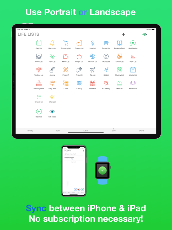 Screenshot #2 for Do.List: To Do List Organizer