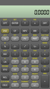 BA Financial Calculator (PRO) screenshot