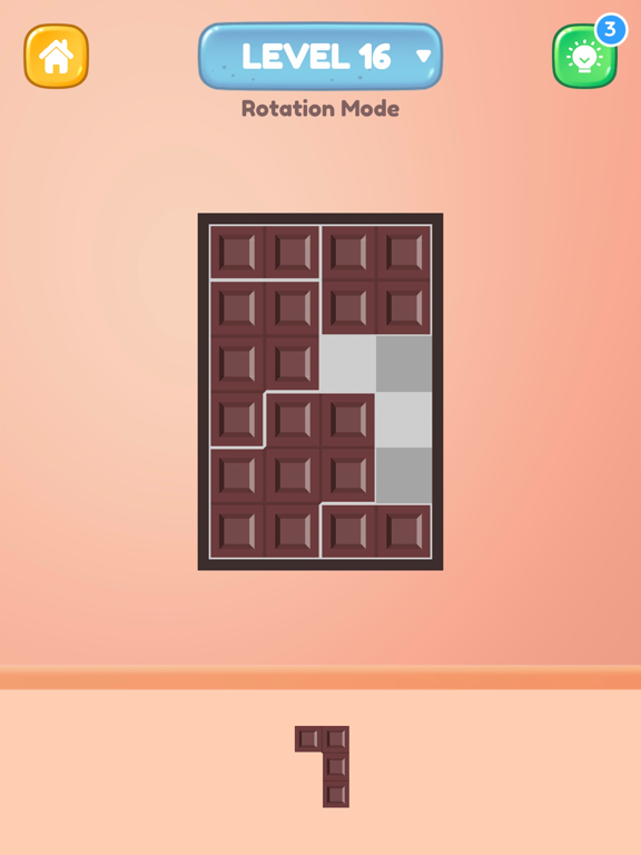 Chocolate Bar Puzzle iPad screenshot