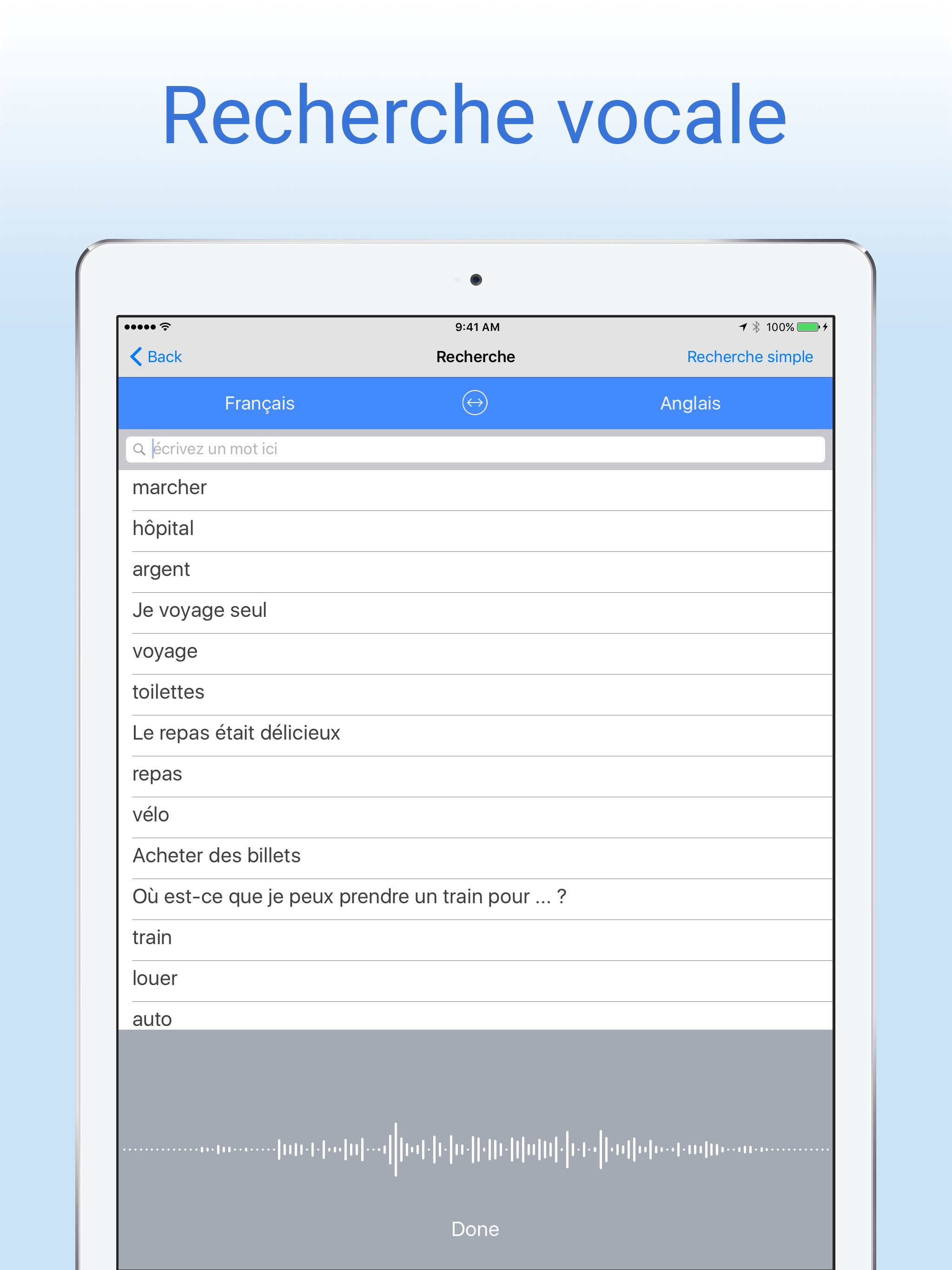 Dictionnaire français anglais