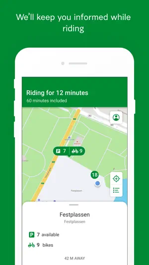Bergen Bysykkel screenshot 2