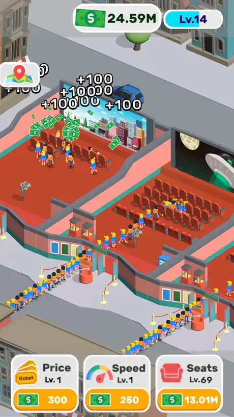 Idle Movie Theatre