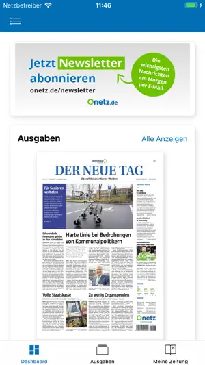 Oberpfalz Medien E-Paper screenshot 1