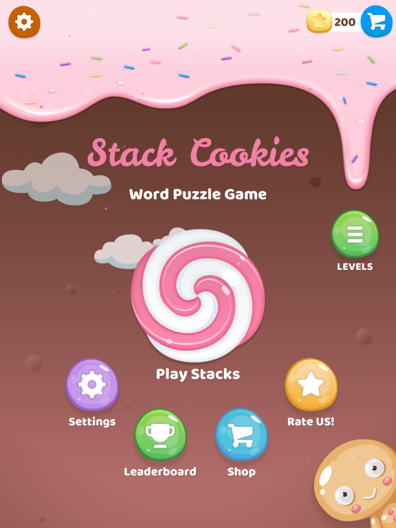 Screenshot #5 pour Stack Cookies Word Puzzle Game