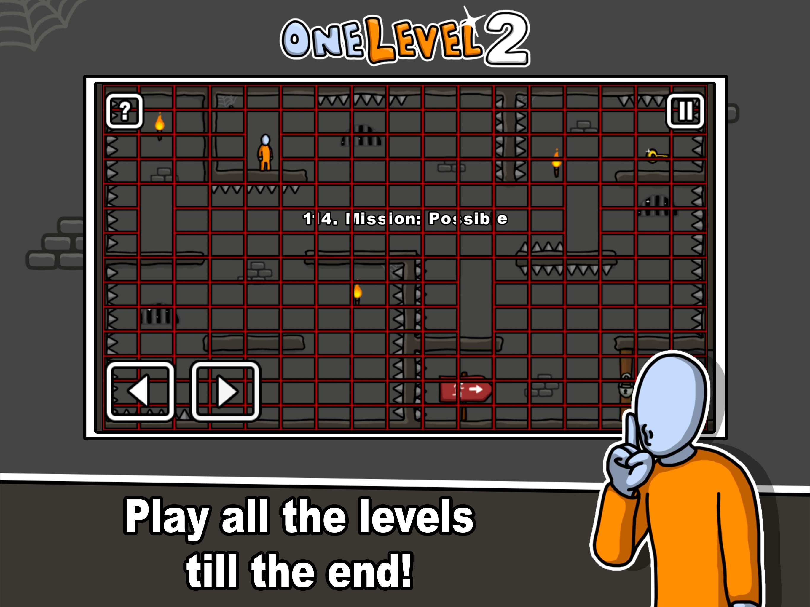 One Level 2 Stickman Jailbreak screenshot 10