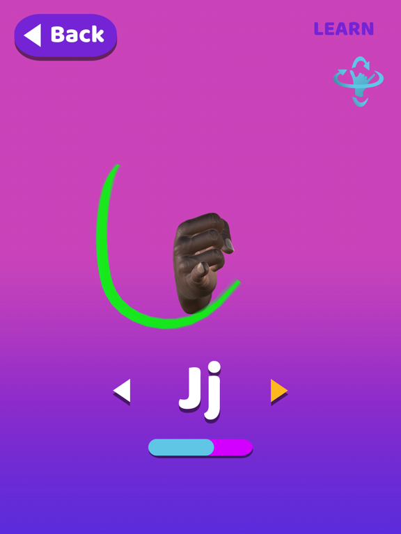 Hands On ASL iPad screenshot 9 - Education app