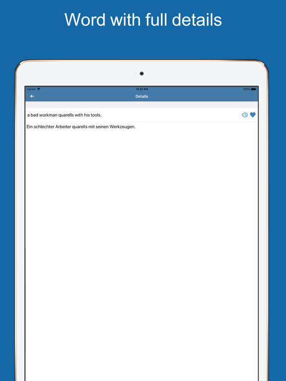 Screenshot #6 pour German Dictionary - Translator