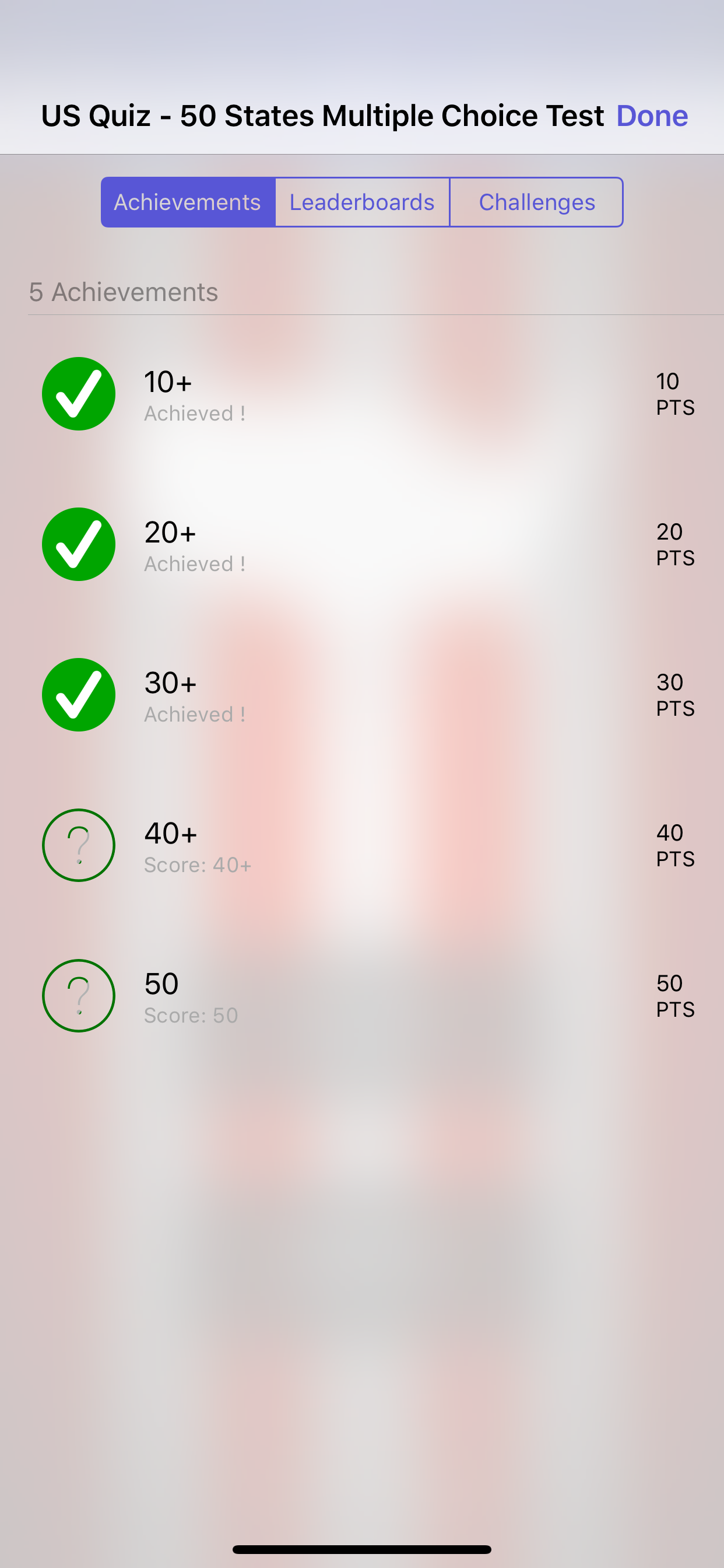 US States Test