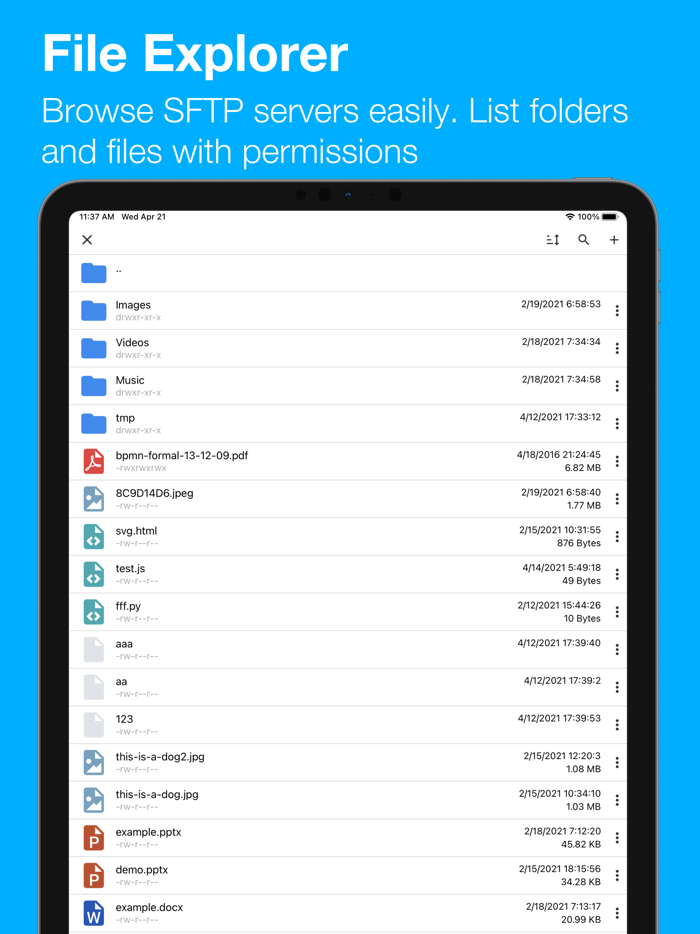 TermuXL Pro SSH SFTP Shell