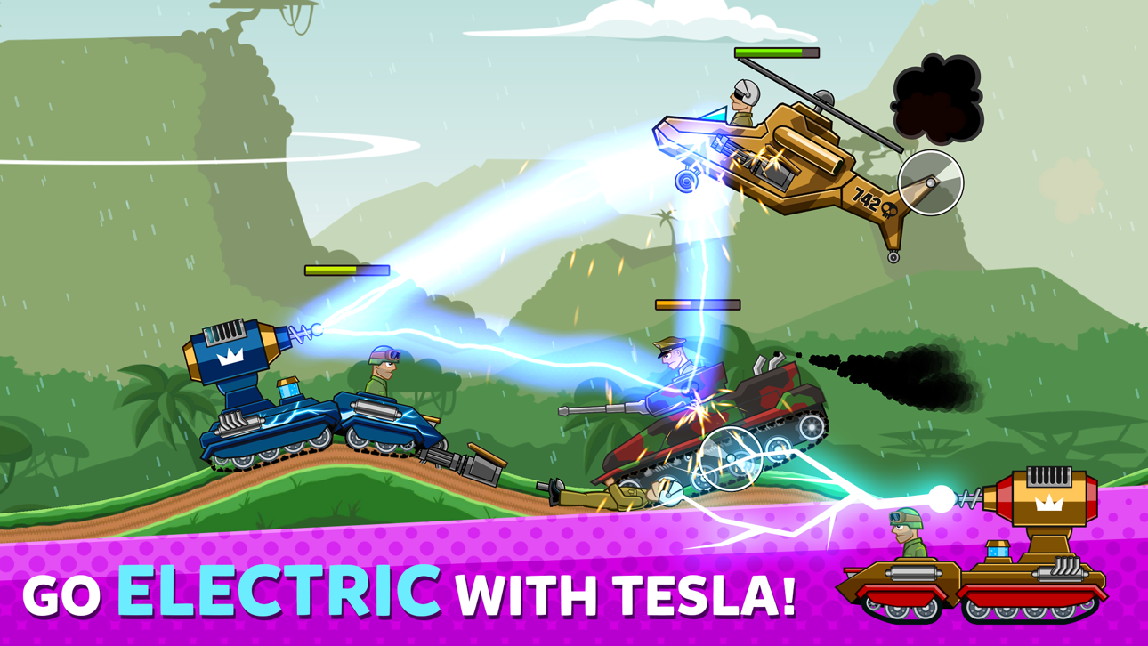 Hills of Steel Hack screenshot 3 - iOS game interface