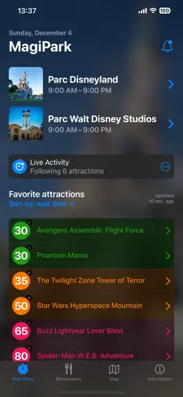 Game screenshot MagiPark for Disneyland Paris apk
