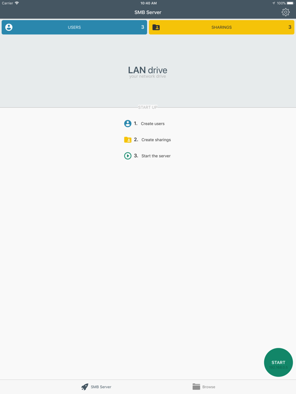 Screenshot #4 pour LAN drive SAMBA Serveur Client