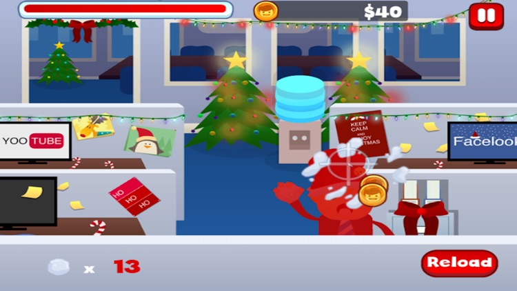 SNOWBALL OFFICE FIGHT