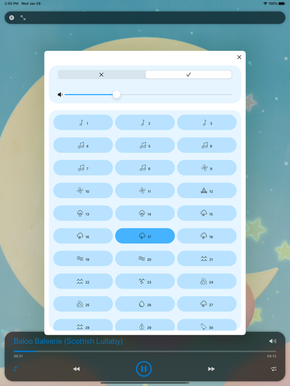 Screenshot #6 pour Bonne Nuit Bébé Berceuses