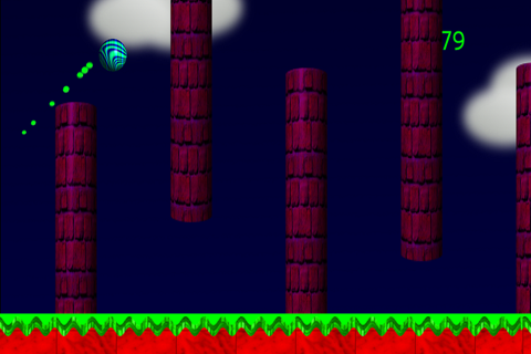 Green Ball Up and Down Ad Free - náhled