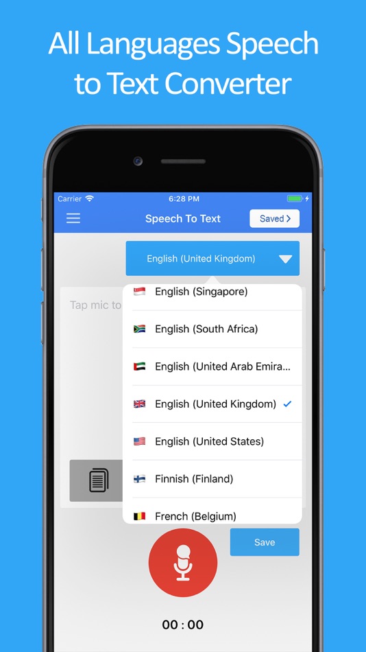 #8. Speech to Text Voice Typing (iOS) Podle: Mudasser Khalid