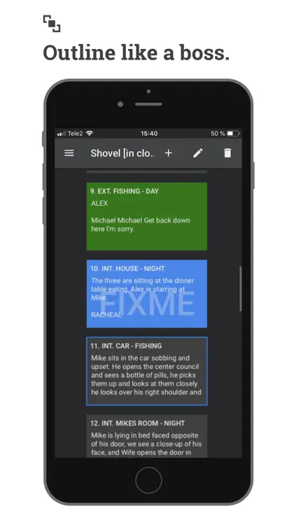 Screenshot 3 von 5 zu KIT Scenarist