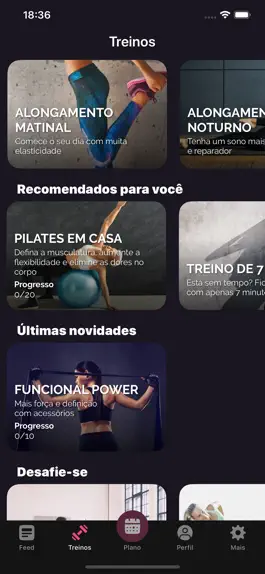 Game screenshot Workout Fitness Treino em Casa apk