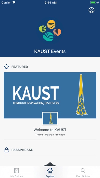 KAUST Events screenshot 2