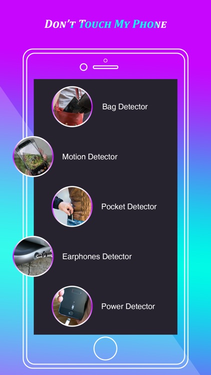 Don't touch phone - Anti theft