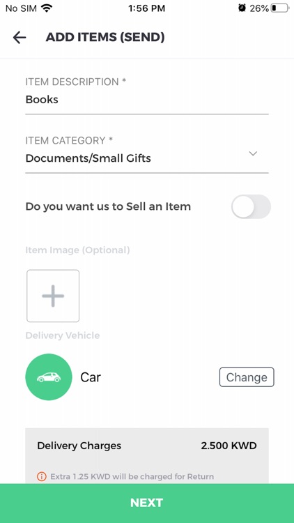 Quick Delivery App screenshot-6