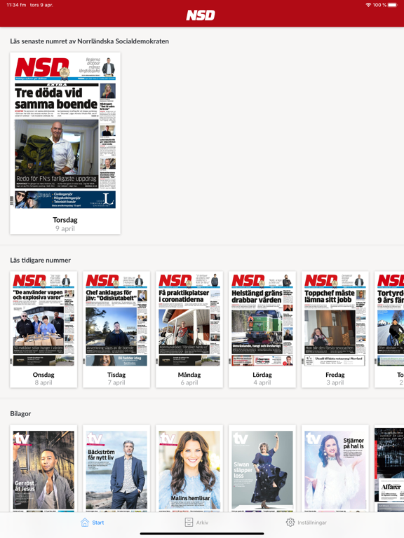 Screenshot #4 pour E-tidning NSD