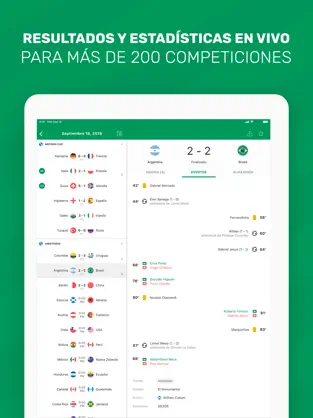 Screenshot 1 FotMob - Fútbol Resultados iphone