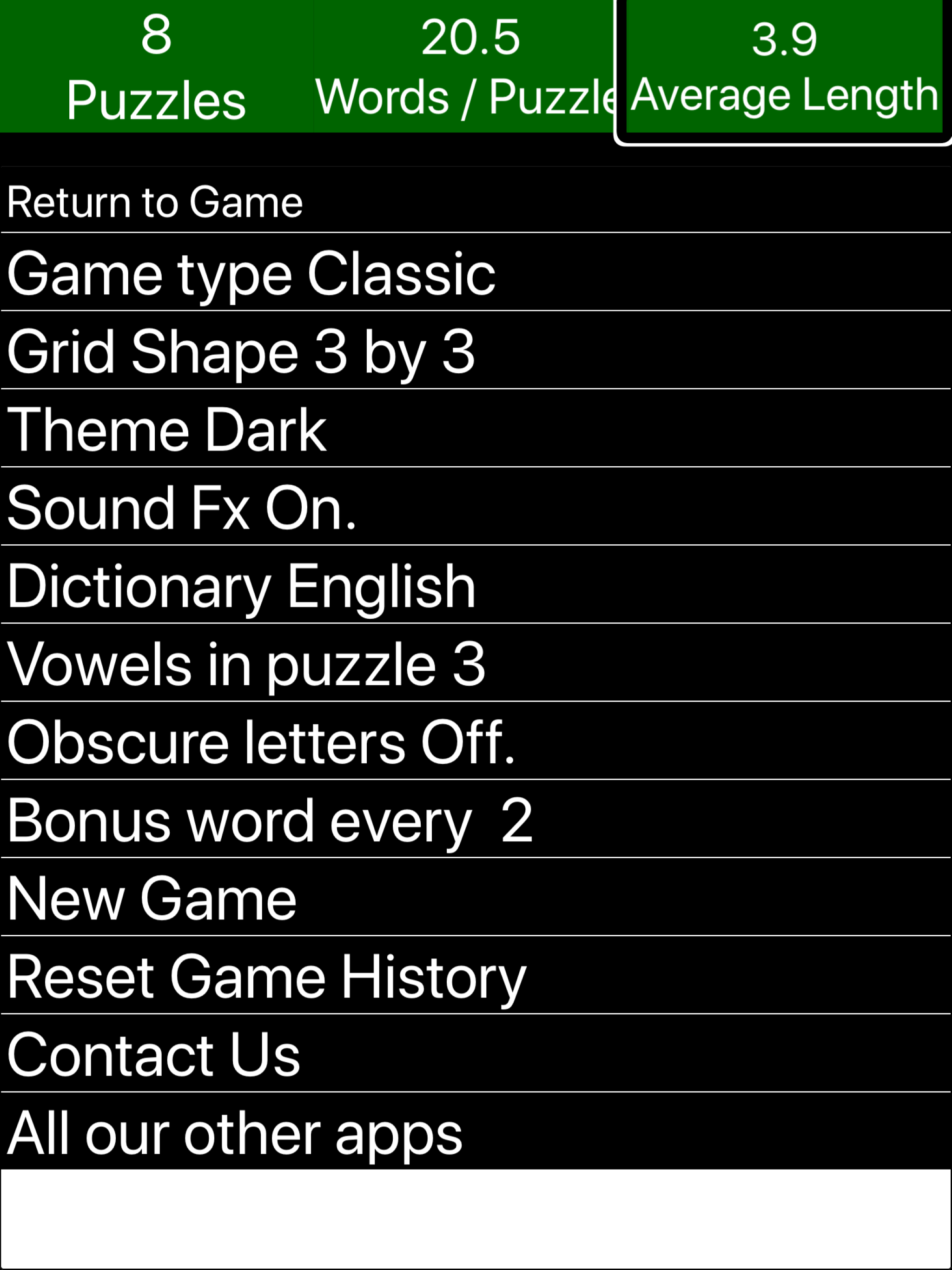 Wordfinder Game screenshot 4