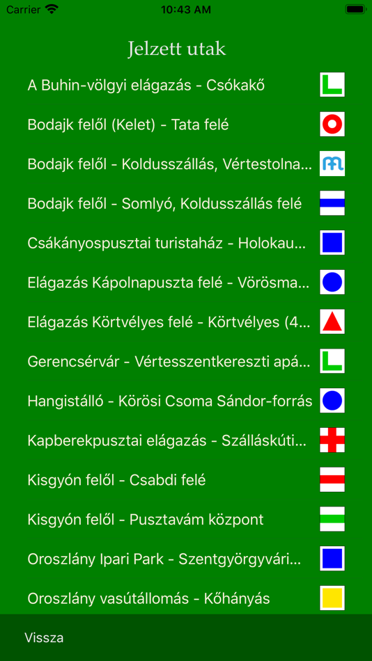 #5. T_Vértes (iOS) Podle: BEDŐ Árpád