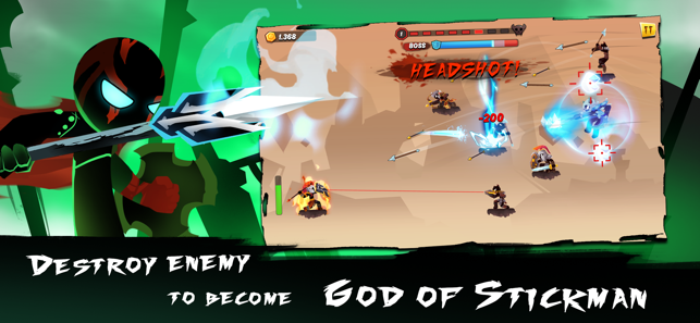 God Stickman: Battle Warrior(圖5)-速報App