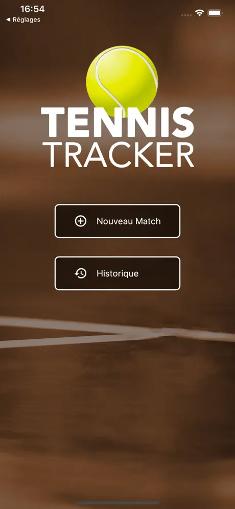 Tennis • Tracker