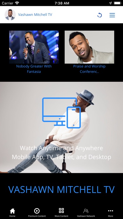 Vashawn Mitchell TV screenshot-4