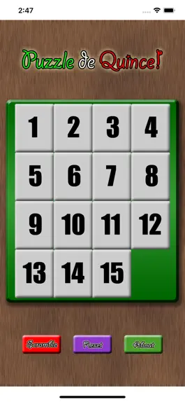 Game screenshot Puzzle de Quince! apk