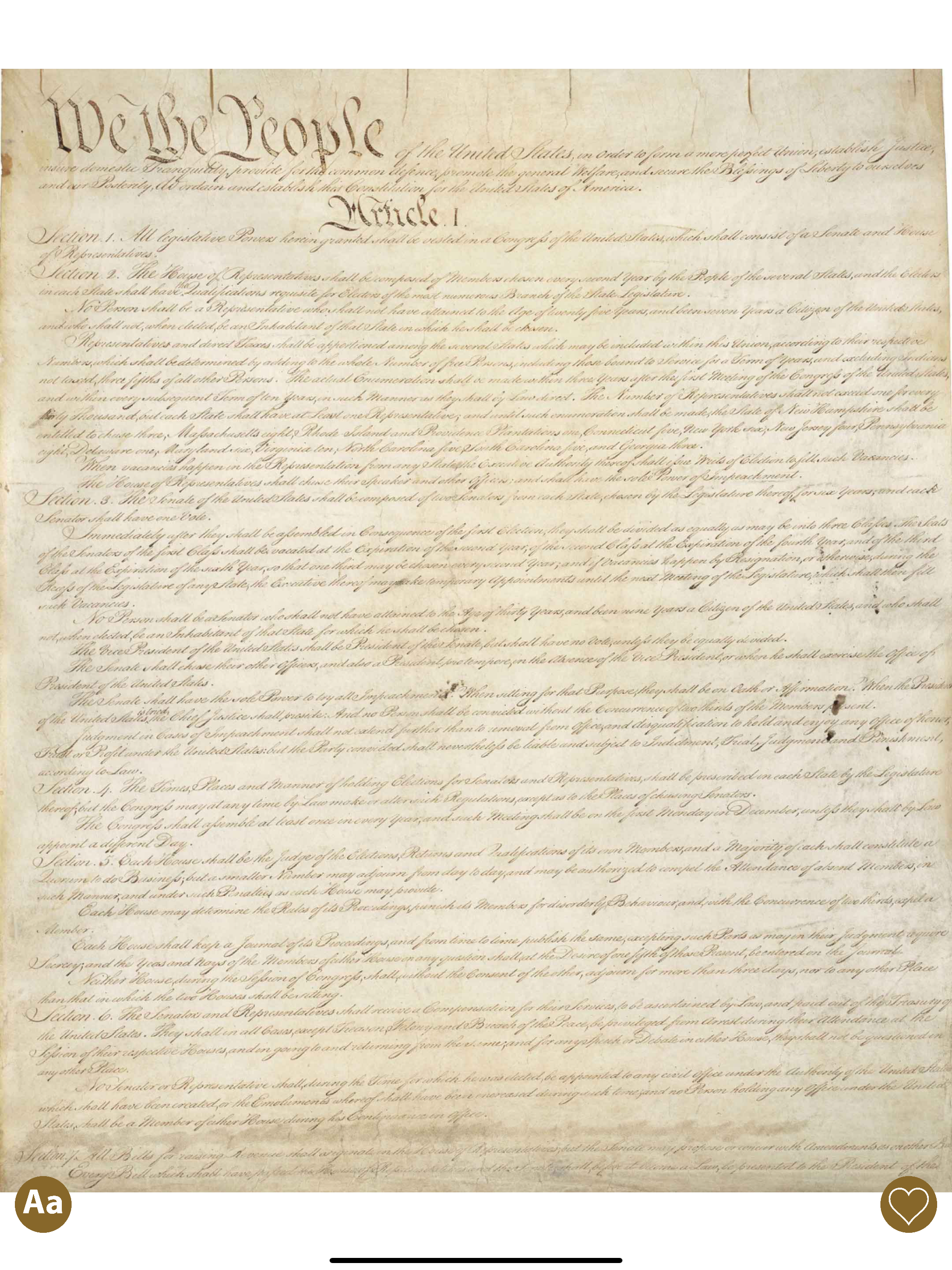 Constitution of the U.S.A.