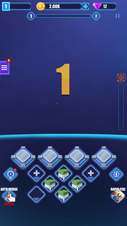 #1. Merge Cannon Defense (iOS) 由: 上海飞书广告有限公司