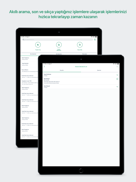 CEPTETEB İŞTE iPad screenshot 5 - Finance app