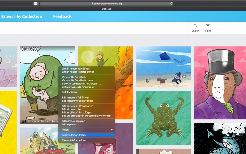 Ledavio image importer app screenshot 3
