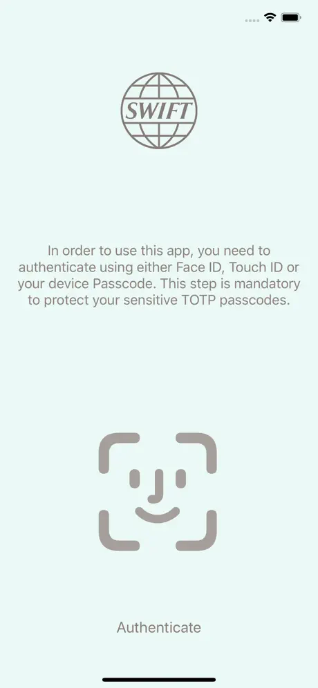 SWIFT Authenticator