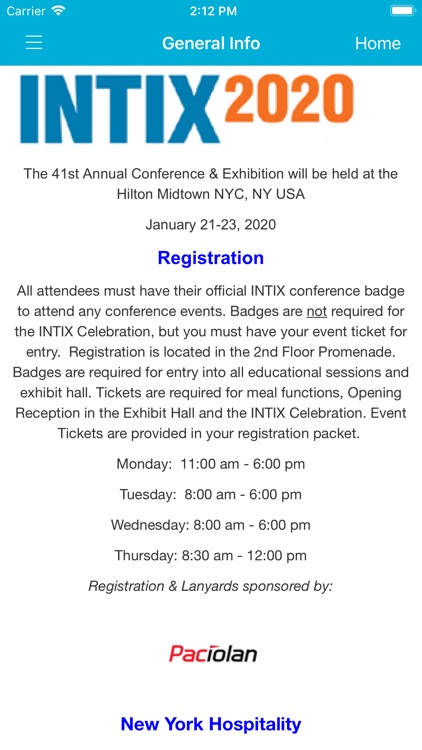 INTIX 41st Annual Conf. & Expo