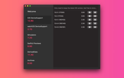 Cleaner for Xcode screenshot 3