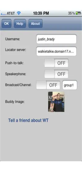 Game screenshot WalkieTalkie VOIP apk
