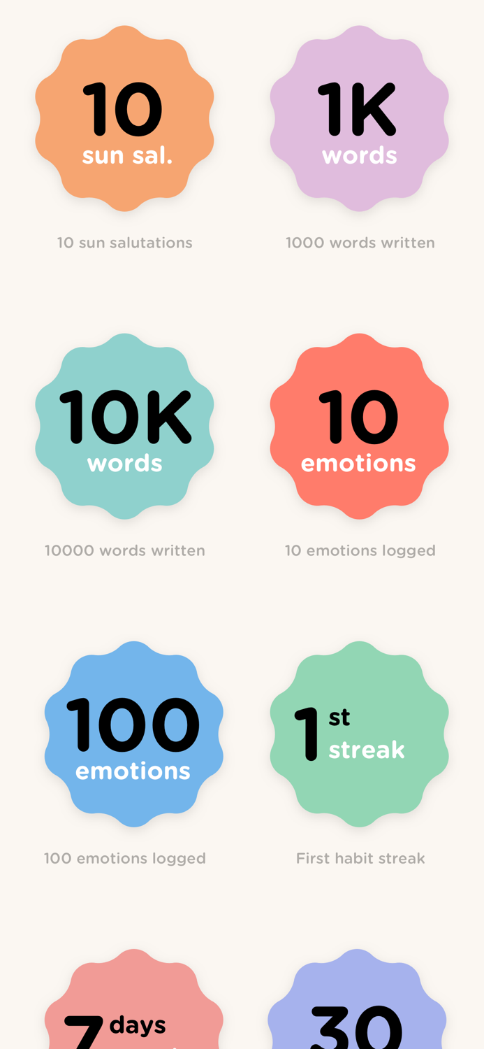 present - mindfulness journal