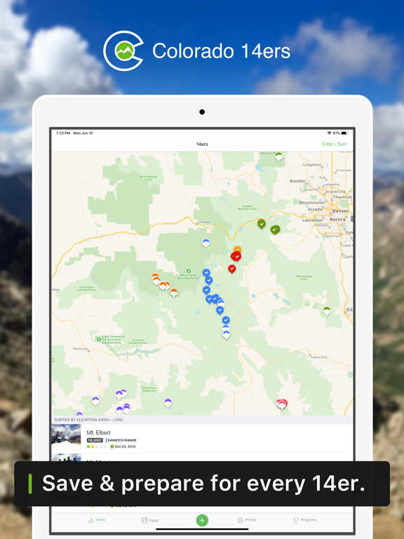 Screenshot #4 pour Colorado 14ers
