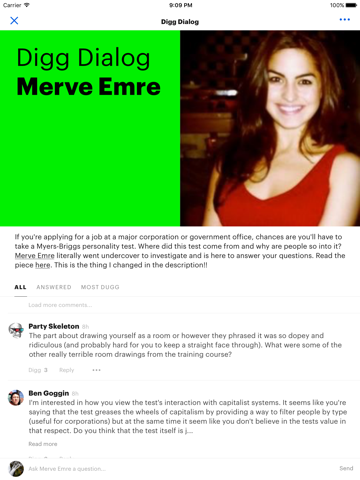 Screenshot #4 pour Digg
