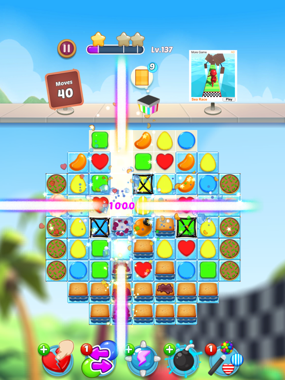 Candy Stack Jewels - Match 3 screenshot 2