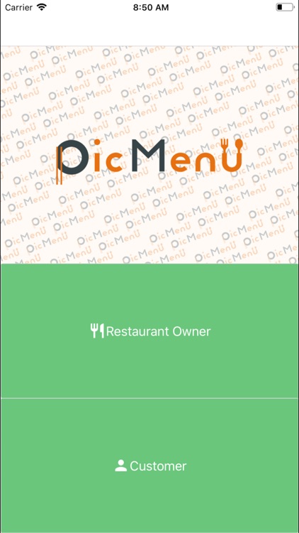 PicMenu Menu App