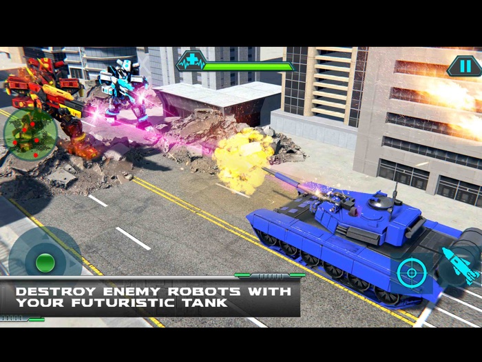 3D World Tank Robot Helicopter