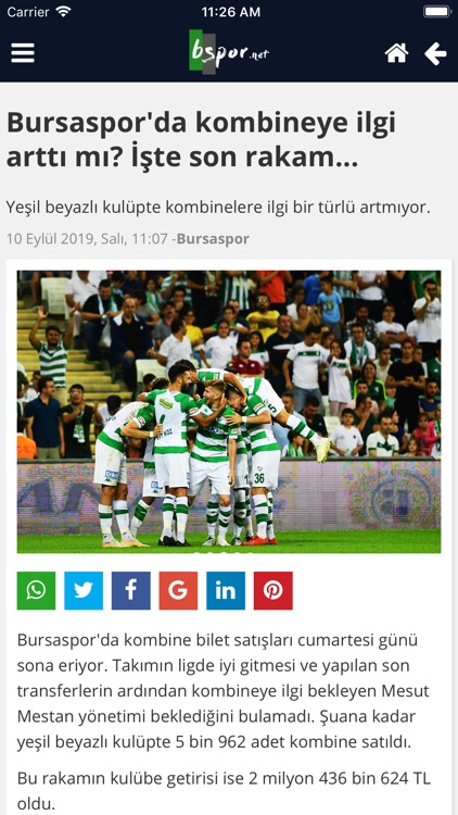 bspor - Bursa'dan Spor